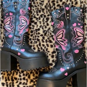 Dolls Kill X Bratz The Wild West Platform Boots